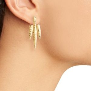Gorjana Nora Gold Jacket Earrings
